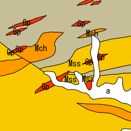 鉱山跡 資源地図